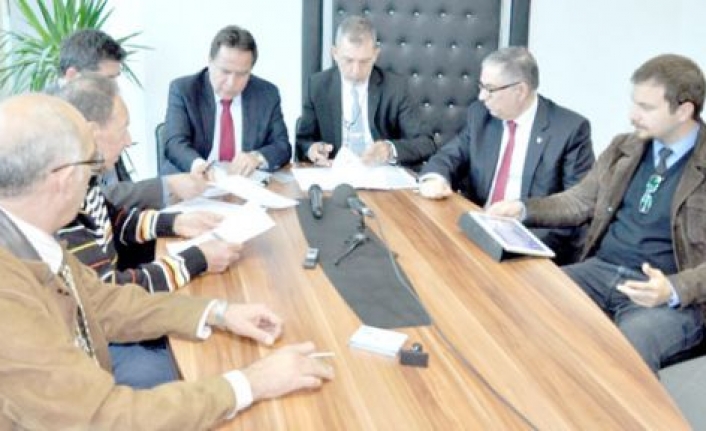 Sözleşme imzalandı