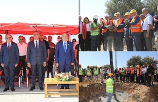 Türk Maarif Koleji binasının temeli atıldı